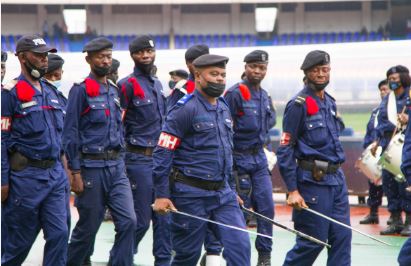 Tenue de la Police nationale congolaise