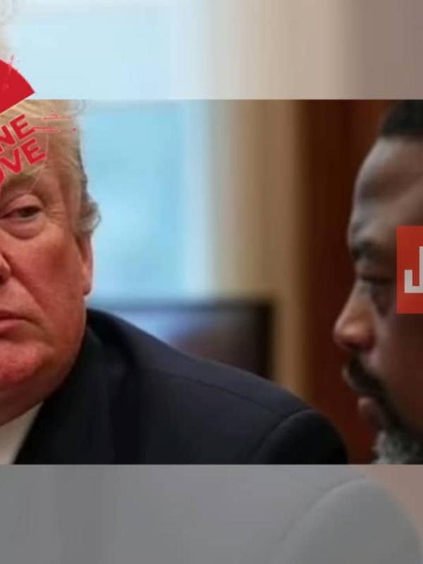 Photo de Trump et Kabila générée par IA