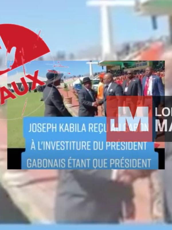Une photo de Joseph Kabila en Namibie est détournée de son contexte