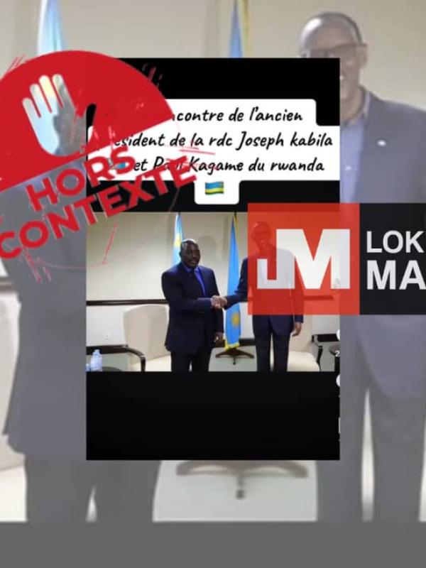Une ancienne photo de Joseph Kabila et Paul Kagame 